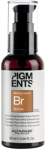 ALFAPARF PIGMENTS Br Bronze Brązowy Pigment do farb 90ml
