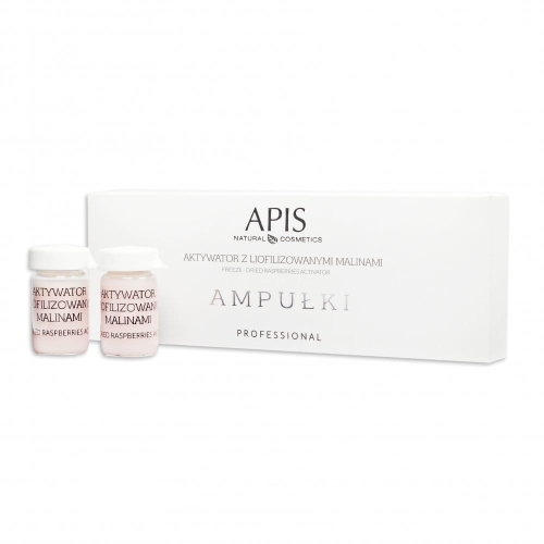 APIS Aktywator z liofilizowanymi malinami AMPUŁKI 5 x 5ml