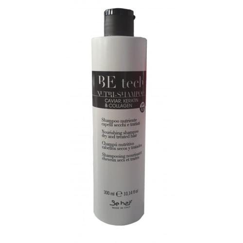 BE HAIR BE TECH Szampon do włosów suchych i traktowanych chemicznie 300ml