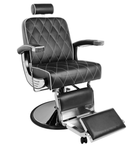 GABBIANO fotel barberski IMPERIAL czarny