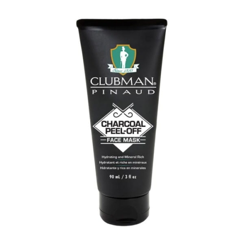 CLUBMAN Czarna maska oczyszczająca do twarzy CHARCOAL BLACK MASK 90ml