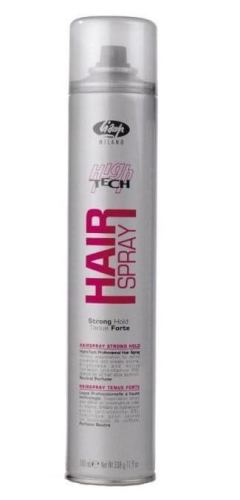 Lisap High Tech Lakier do włosów o mocnym utrwaleniu Hair Spray Strong Hold 500ml