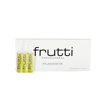 FRUTTI PLACENTA ampułki wzmacniające 10ml x 12 sztuk ZESTAW