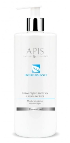 APIS Hydro balance - Mleczko do demakijażu z algami morskimi 500ml