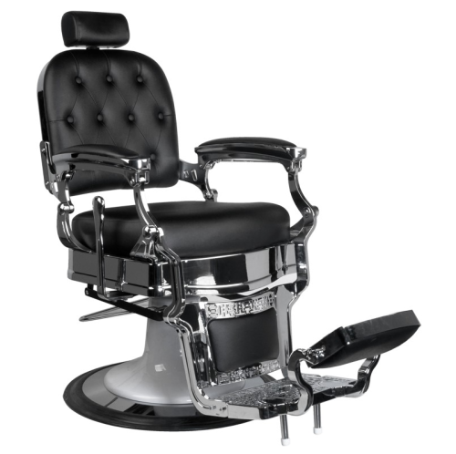 GABBIANO Fotel barberski ERNESTO czarny