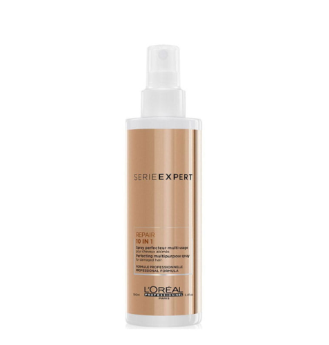 LOREAL ABSOLUTE REPAIR - Odbudowujący spray 10w1 bez spłukiwania do włosów zniszczonych 190ml