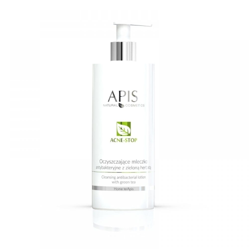 APIS Acne stopHOME TERAPIS - Mleczko antybakteryjne z zieloną herbatą 300ml na trądzik