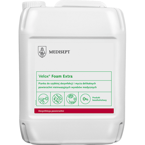 VELOX FOAM dezynfekcja 5l powierzchni
