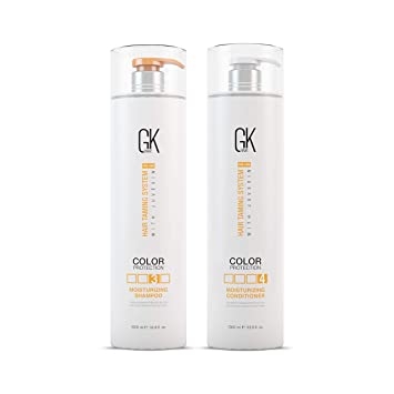 GLOBAL KERATIN Zestaw szampon+odżywka nawilżanie 2x1000ml
