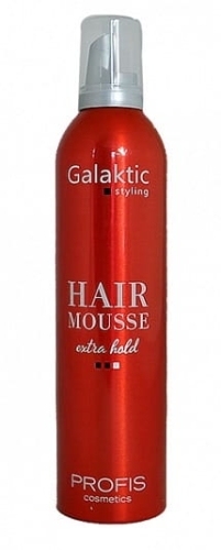 Galaktic styling Extra hold mousse - Extra mocna pianka do włosów 400ml
