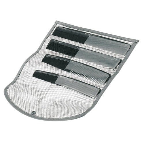 Olivia Garden Carbon Ion Comb - Zestaw grzebieni + etui