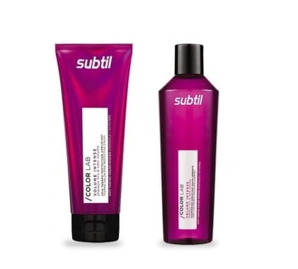 SUBTIL Color Lab Volume Intense - Szampon 300ml  + Odżywka 75ml Zestaw do włosów potrzebujacych objętości