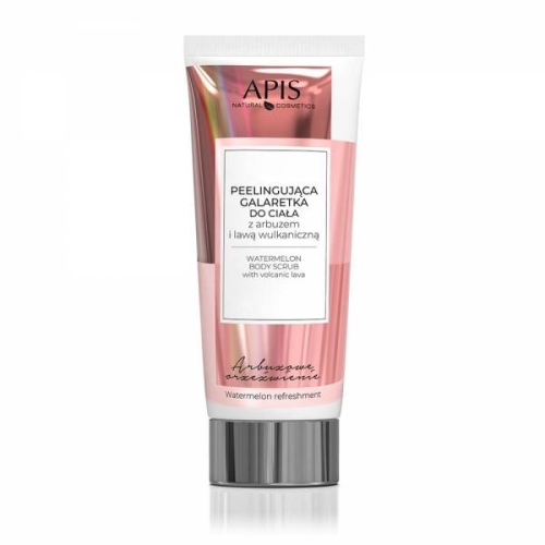 APIS Peelingująca galaretka do ciała z arbuzem 200ml