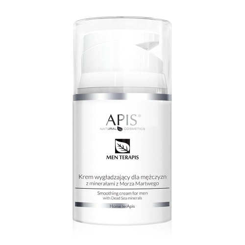 APIS Men Terapis - HOME TERAPIS Wygładzający krem dla mężczyzn z minerałami z Morza Martwego 50ml