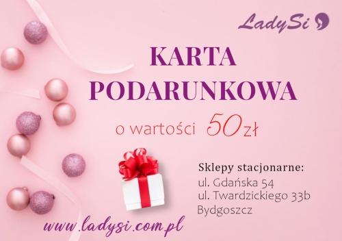 Karta podarunkowa/bon podarunkowy 
