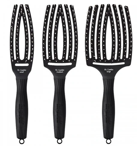 Olivia Garden  Finger Brush  Zestaw szczotek rozczesująco-masujących S M L 