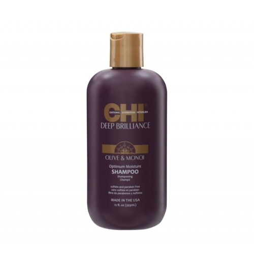 CHI Deep Brilliance - Szampon nawilżający do włosów suchych i zniszczonych 355ml 