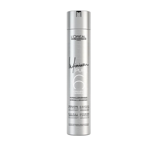 Loreal Infinium Pure Lakier do włosów Soft 500ml