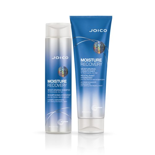 Joico Moisture Recovery Zestaw nawilżający Szampon 300ml + Odżywka 250ml