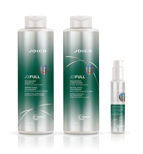 JOICO JOIFULL ZESTAW do włosów cienkich Szampon 1l + Odżywka 1l + Krem termiczny 100ml