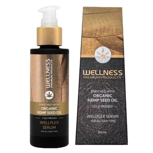 Wellness Premium Wellplex Serum wzmacniające do włosów delikatnych i farbowanych 100ml