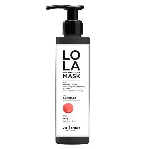 Artego Lola maska koloryzująca do włosów Scarlet czerwona 200ml