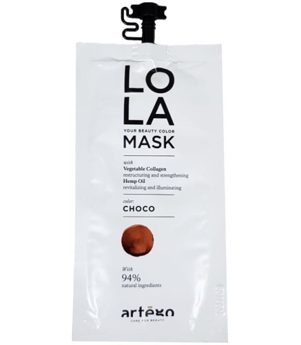 Artego Lola maska koloryzująca do włosów Choco czekoladowa 20ml