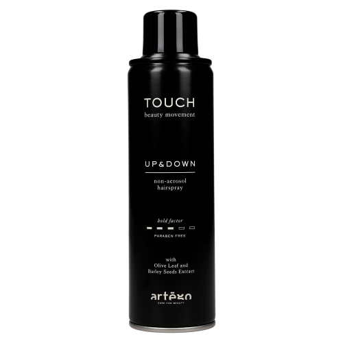 Artego touch up&down Lakier do włosów o średnim utrwaleniu bez gazu 250ml