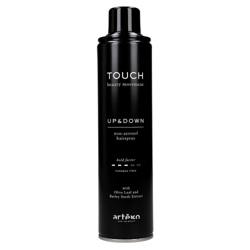 Artego touch up&down Lakier do włosów o średnim utrwaleniu bez gazu 400ml