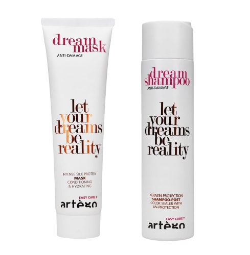 Artego easy care t dream Zestaw odbudowujący do włosów maska 150 ml i szampon 250ml