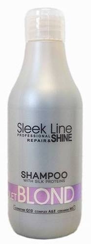 STAPIZ Sleek Line Violet Blond - Fioletowy szampon do włosów blond 300ml