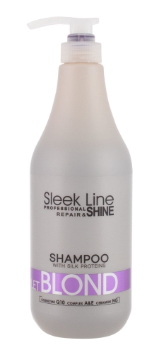 STAPIZ Sleek Line Violet Blond - Fioletowy szampon do włosów blond 1l