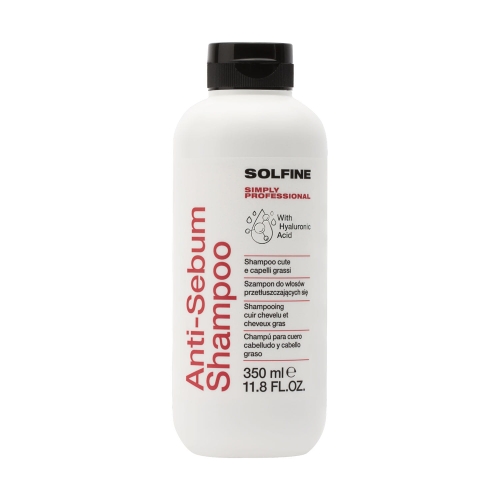 Solfine care anti-sebum Szampon na przetłuszczajace się włosy 350ml