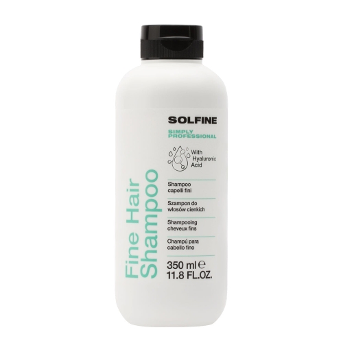 Solfine care fine hair Szampon zwiększający objętość 350ml