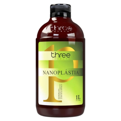 Three therapy nanoplastia Kuracja do prostowania włosów 1000ml 