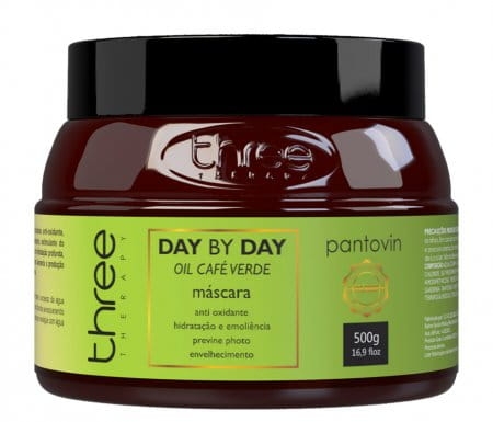 Three therapy cafe verde day by day Maska do włosów cienkich 500ml
