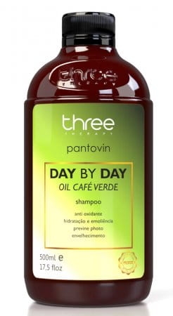 Three therapy cafe verde day by day Szampon wzmacniający 500ml