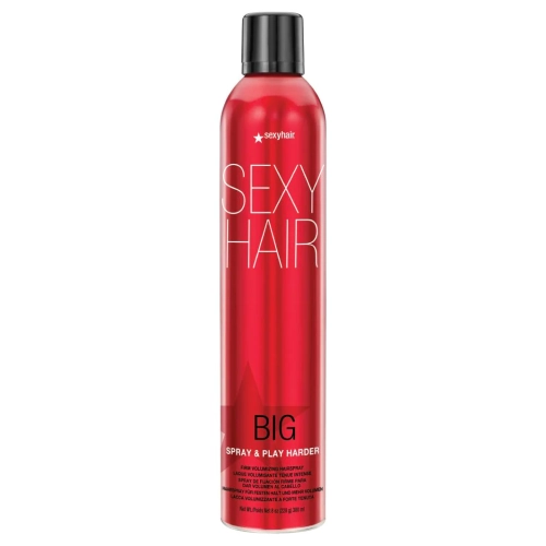 Sexy hair spray & play harder mocny lakier do włosów 300ml