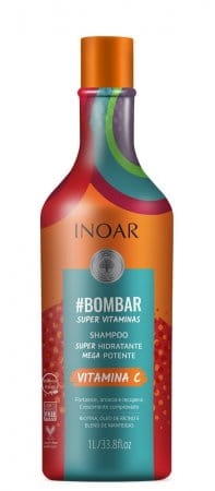 Inoar bombar Szampon regenerujący do włosów z witaminą C 1000ml