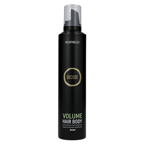 Montibello decode volume hair body Bardzo mocna pianka nadająca objętość 300ml
