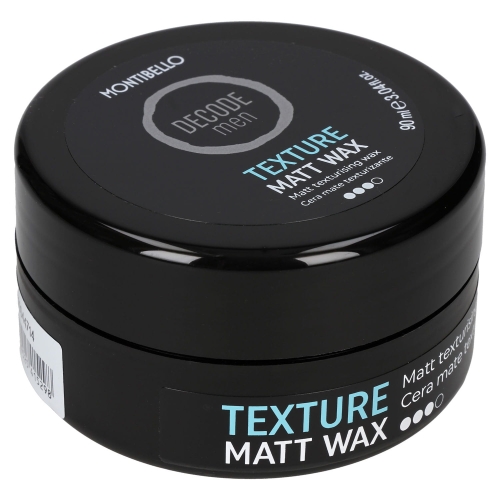 Montibello decode texture men matt wax Matowy wosk do włosów 90ml