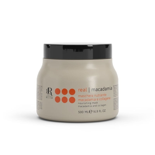 RR LINE MACADAMIA STAR -  Maska odżywczo-nawilżająca z olejkiem makadamia do włosów cienkich 500ml