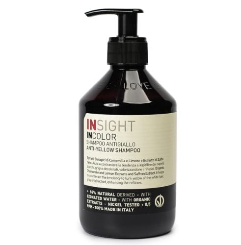 InSight Anti-Yellow Shampoo Szampon niwelujący żółte odcienie 400ml