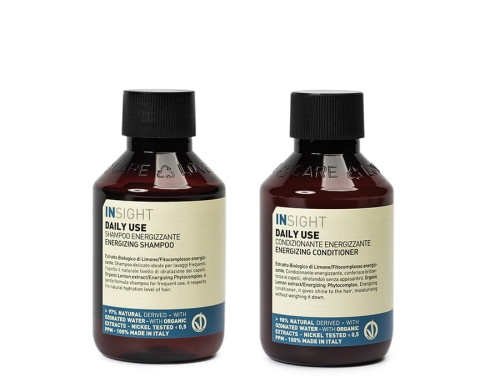INSIGHT Daily use Zestaw do codziennej pielęgnacji włosów szampon 100ml odżywka 100ml