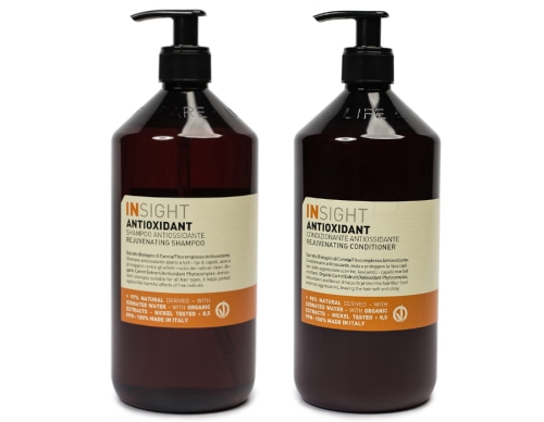 Insight Antioxidant Zestaw odmładzający do włosów szampon 900ml odżywka 900ml