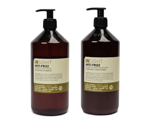 Insight anti-frizz Zestaw nawilżająco-wygładzający do włosów szampon 900ml odżywka 900ml