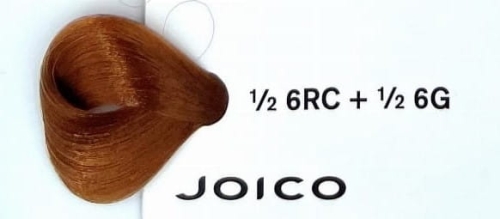 JOICO VERO K-PAK farba Jasny Szafranowy Miedziany Brąz 1/2 6RC + 1/2 6G