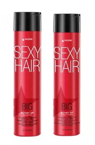 Sexy hair boost up volumizing Zestaw do włosów na objętość szampon 300ml odżywka 300ml