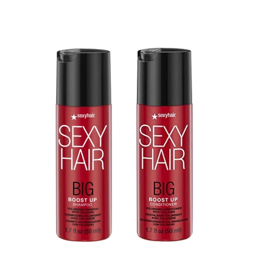 Sexy hair boost up volumizing Zestaw do włosów na objętość szampon 50ml odżywka 50ml