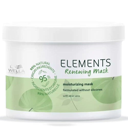WELLA Elements - Maska regenerująca bez parabenów 500ml
